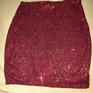 Windsor Sequence Mini Skirt Stretchy